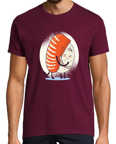 Camiseta Hombre Manga Corta Camiseta Abrazo de sushi laTostadora - latostadora.com - Modalova