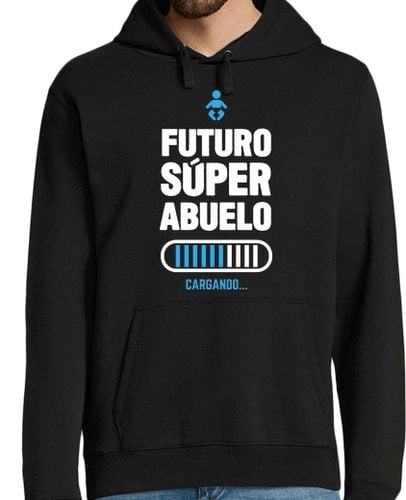 Sudadera Con Capucha Para Hombre Futuro Súper Abuelo laTostadora - latostadora.com - Modalova