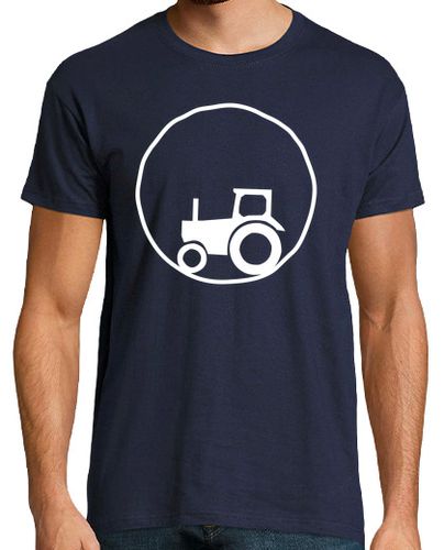 Camiseta Yo para ser feliz quiero un tractor! - latostadora.com - Modalova