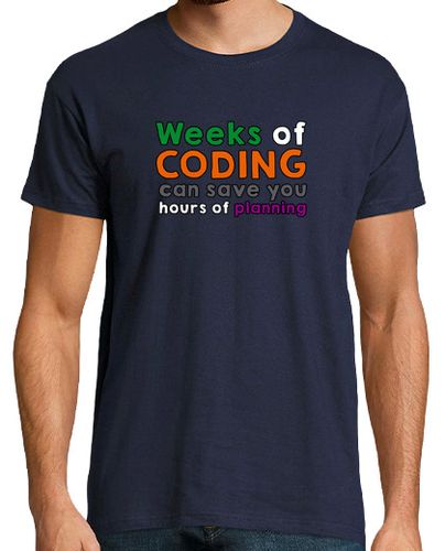 Camiseta Weeks of coding - latostadora.com - Modalova