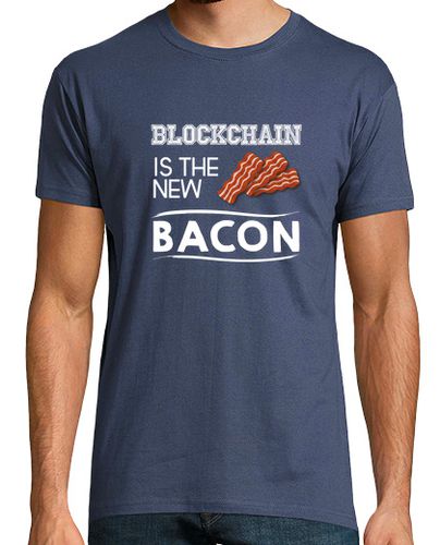 Camiseta Blockchain is the new bacon light laTostadora - latostadora.com - Modalova