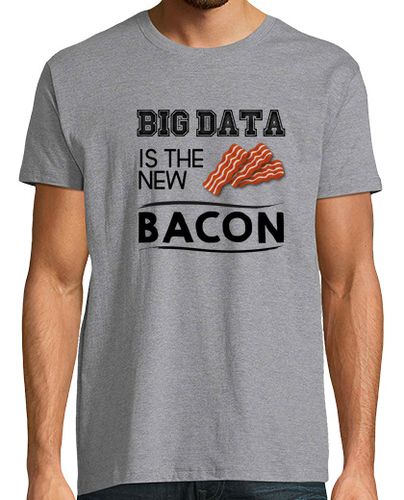 Camiseta Big data is the new bacon - latostadora.com - Modalova