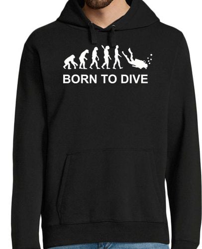 Sudadera Con Capucha Para Hombre evolución del buceo laTostadora - latostadora.com - Modalova