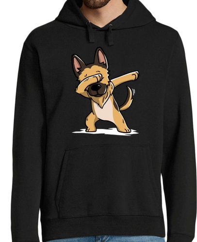 Sudadera Con Capucha Para Hombre Perro Pastor Alemán DAB! laTostadora - latostadora.com - Modalova