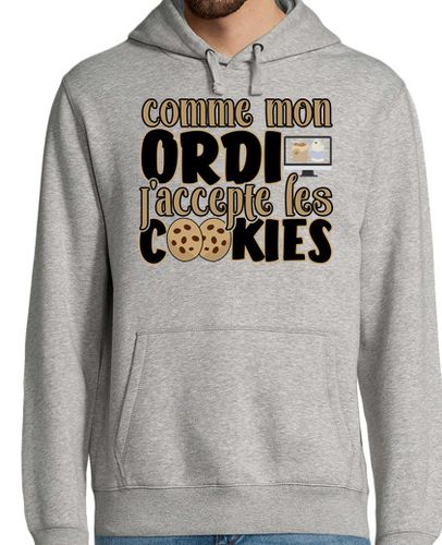 Sudadera Con Capucha Para Hombre ordenador cookies regalo laTostadora - latostadora.com - Modalova