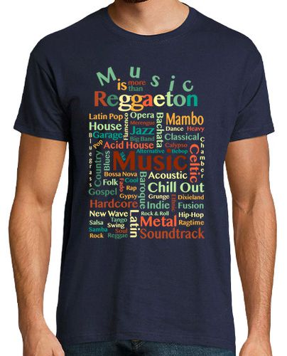 Camiseta Music is more than Reggaeton - latostadora.com - Modalova
