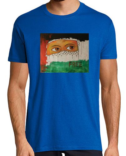 Camiseta Camiseta Palestina libre Mónica Jiménez Art - latostadora.com - Modalova