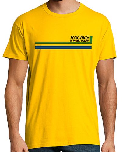 Camiseta Hombre, manga corta, amarillo mostaza, calidad extra SENNA - latostadora.com - Modalova