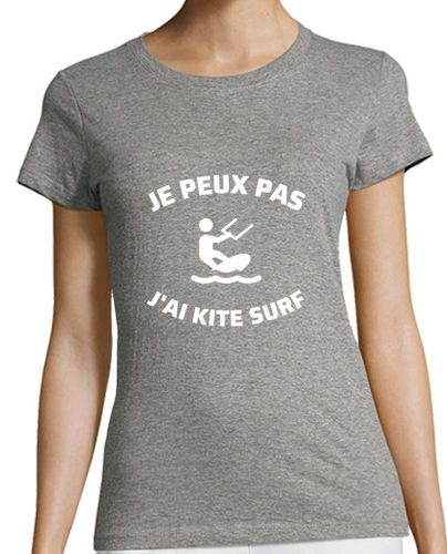 Camiseta mujer no puedo tener kite surf humor kitesurf laTostadora - latostadora.com - Modalova