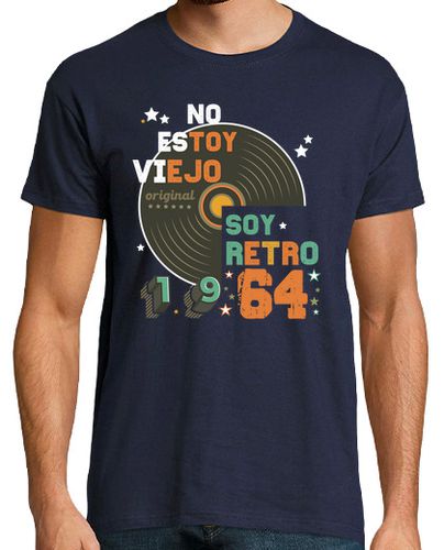 Camiseta Hombre Manga Corta Retro de 1964 Colors laTostadora - latostadora.com - Modalova