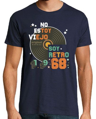 Camiseta Hombre Manga Corta Retro de 1968 Colors laTostadora - latostadora.com - Modalova