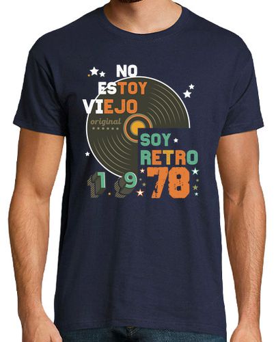 Camiseta Hombre Manga Corta Retro de 1978 Colors laTostadora - latostadora.com - Modalova