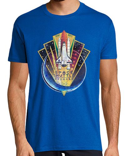 Camiseta Space Shuttle Program 1981-2011 - latostadora.com - Modalova