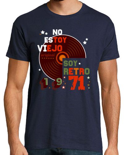 Camiseta Hombre Manga Corta Retro de 1971 RED laTostadora - latostadora.com - Modalova