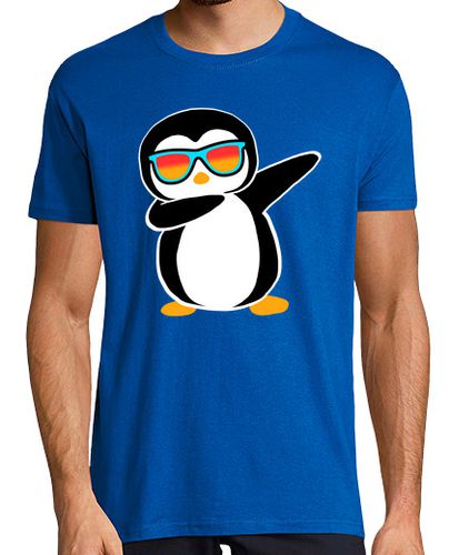 Camiseta Hombre Manga Corta lindo traje de pingüino ropa regalo de animal ártico laTostadora - latostadora.com - Modalova