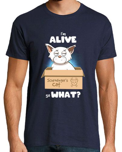 Camiseta gato schrodinger - latostadora.com - Modalova