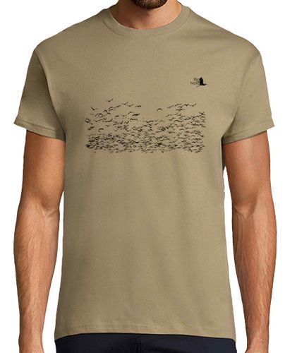 Camiseta Bandada de aves Ría de Noia - latostadora.com - Modalova