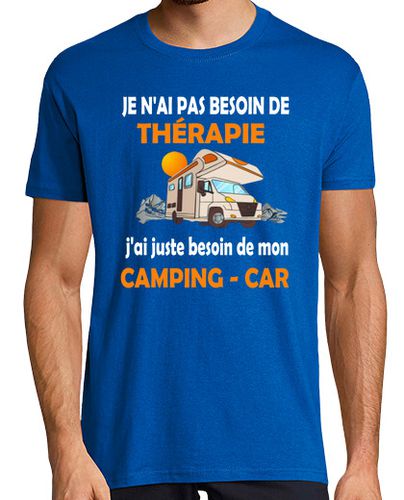 Camiseta No necesito terapia solo necesito mi au - latostadora.com - Modalova