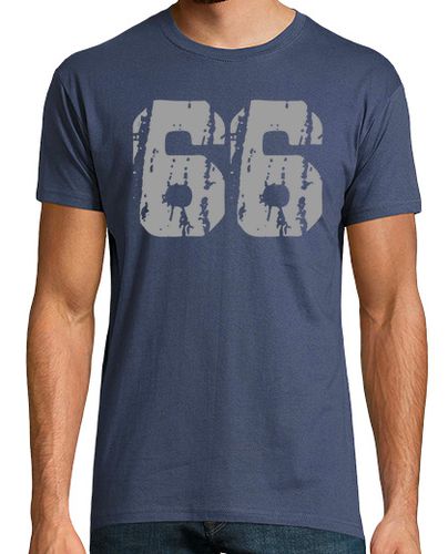 Camiseta Retro Gris 66 - latostadora.com - Modalova