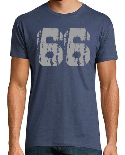 Camiseta Retro Gris 66 laTostadora - latostadora.com - Modalova