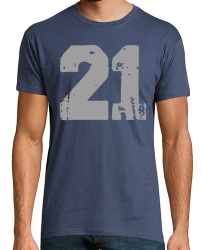 Camiseta Retro Gris 21 - latostadora.com - Modalova