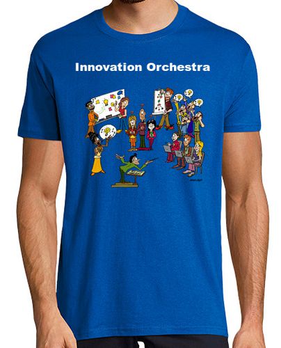 Camiseta Hombre Manga Corta orquesta de innovación laTostadora - latostadora.com - Modalova