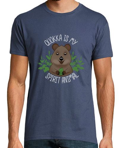 Camiseta Hombre Manga Corta Quokka is my spirit animal H laTostadora - latostadora.com - Modalova