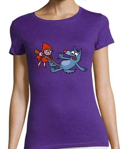 Camiseta mujer Mujer, manga corta, morado, calidad premium laTostadora - latostadora.com - Modalova