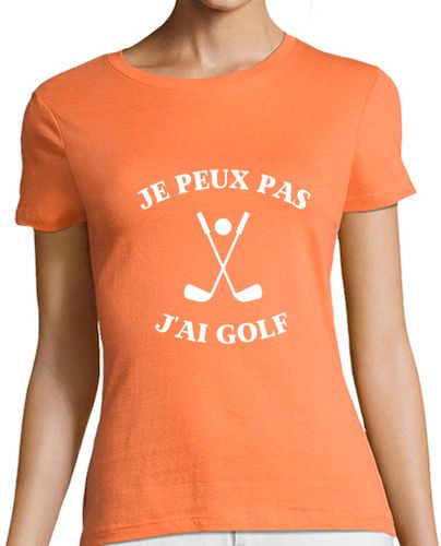 Camiseta mujer No puedo tener humor golf golf mujer - latostadora.com - Modalova