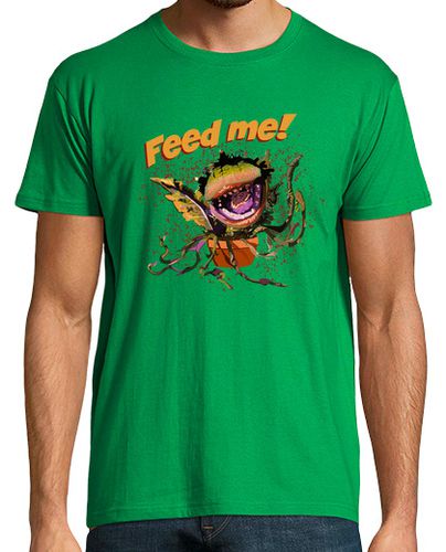 Camiseta Hombre Manga Corta Audrey II La tienda de los horrores laTostadora - latostadora.com - Modalova