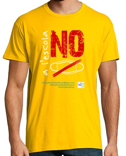 Camiseta No mascareta, hombre manga corta - latostadora.com - Modalova