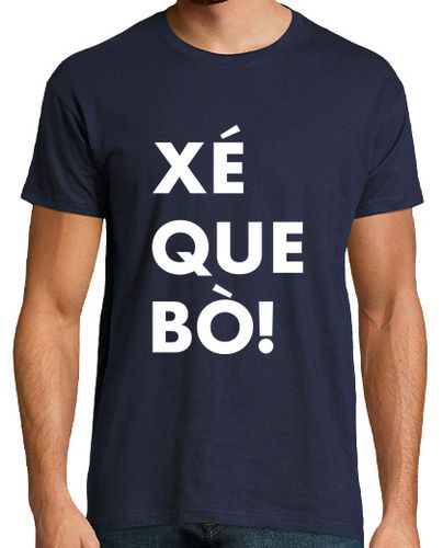 Camiseta Hombre Manga Corta Xé que bò Samarreta valenciana UNISEX laTostadora - latostadora.com - Modalova