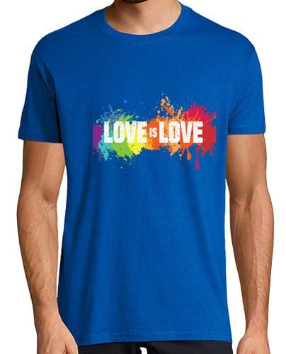 Camiseta Love is Love pintura laTostadora - latostadora.com - Modalova