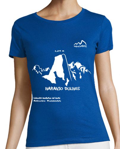 Camiseta mujer Naranjo Bulnes blanco - latostadora.com - Modalova
