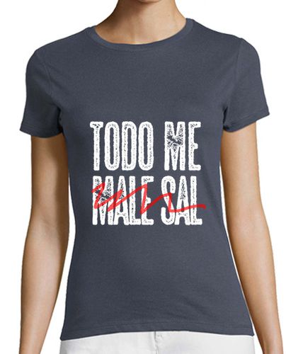 Camiseta mujer TODO ME MALE SAL m laTostadora - latostadora.com - Modalova