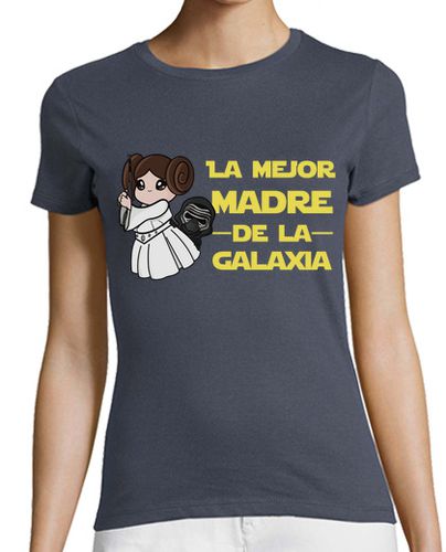 Camiseta mujer La mejor madre de la galaxia - latostadora.com - Modalova