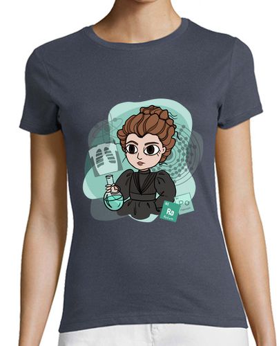Camiseta mujer Marie Curie - latostadora.com - Modalova