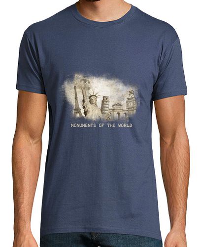 Camiseta Monuments of the world camiseta hombre - latostadora.com - Modalova