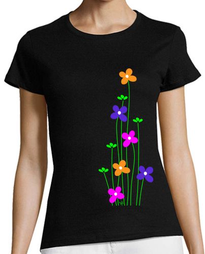 Camiseta Mujer Manga Corta FLORES laTostadora - latostadora.com - Modalova