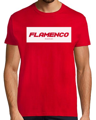 Camiseta Camiseta Manga Corta Hombre Pa toa la via - Flamenco Lachó - latostadora.com - Modalova