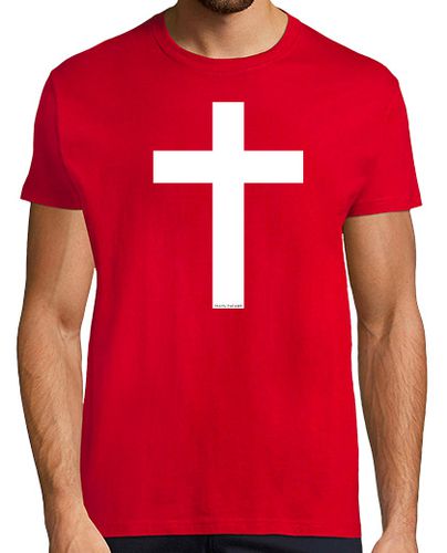 Camiseta Cruz Cristiana blanca - latostadora.com - Modalova