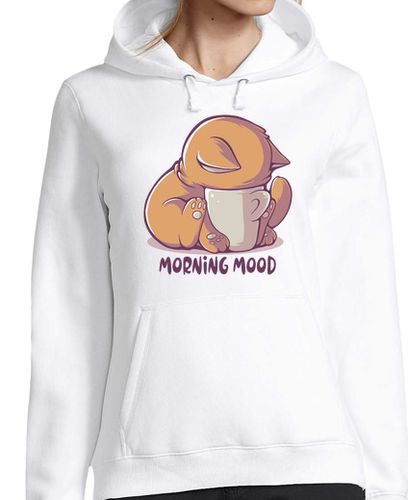 Sudadera Con Capucha Para Mujer humor mañanero laTostadora - latostadora.com - Modalova