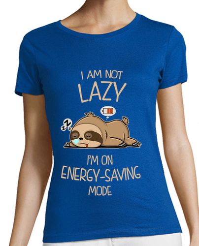 Camiseta mujer Energy Saving Mode - latostadora.com - Modalova