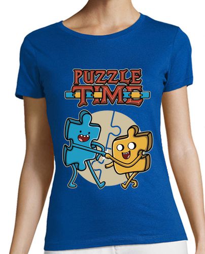 Camiseta mujer Puzzle Time v2 - latostadora.com - Modalova