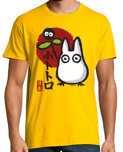 Camiseta Little White Spirit. Chibi-Totoro - latostadora.com - Modalova