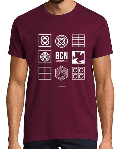 Camiseta Baldosas de Barcelona - latostadora.com - Modalova