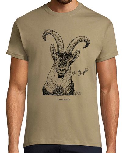 Camiseta Hombre Manga Corta Oh my goat, cabra montés laTostadora - latostadora.com - Modalova