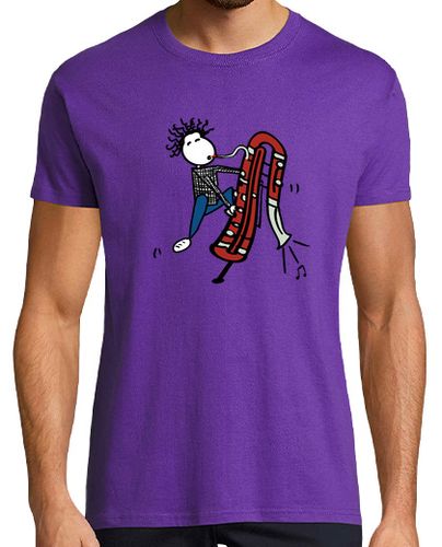 Camiseta Hombre Manga Corta Contrafagotista home laTostadora - latostadora.com - Modalova