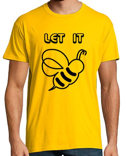 Camiseta Let it be - Bee - latostadora.com - Modalova