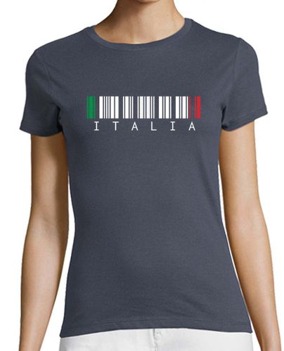 Camiseta mujer CODE Italia blanco - latostadora.com - Modalova